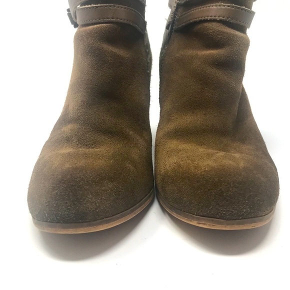 BP Women's Leather Booties – Brown Size: 7 - Picture 5 of 9